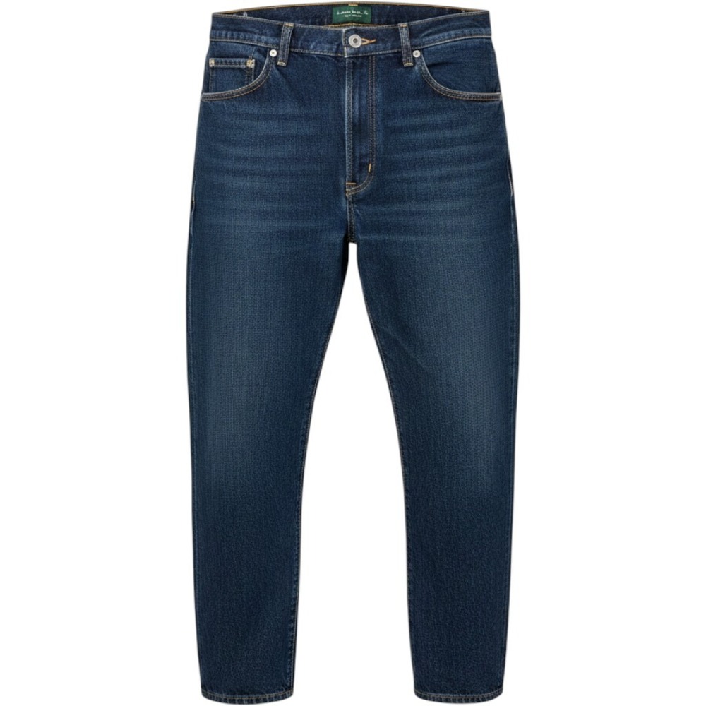 Lauren Ralph Lauren Jeans Women 16 Blue Dark Wash High Rise Straight Americana